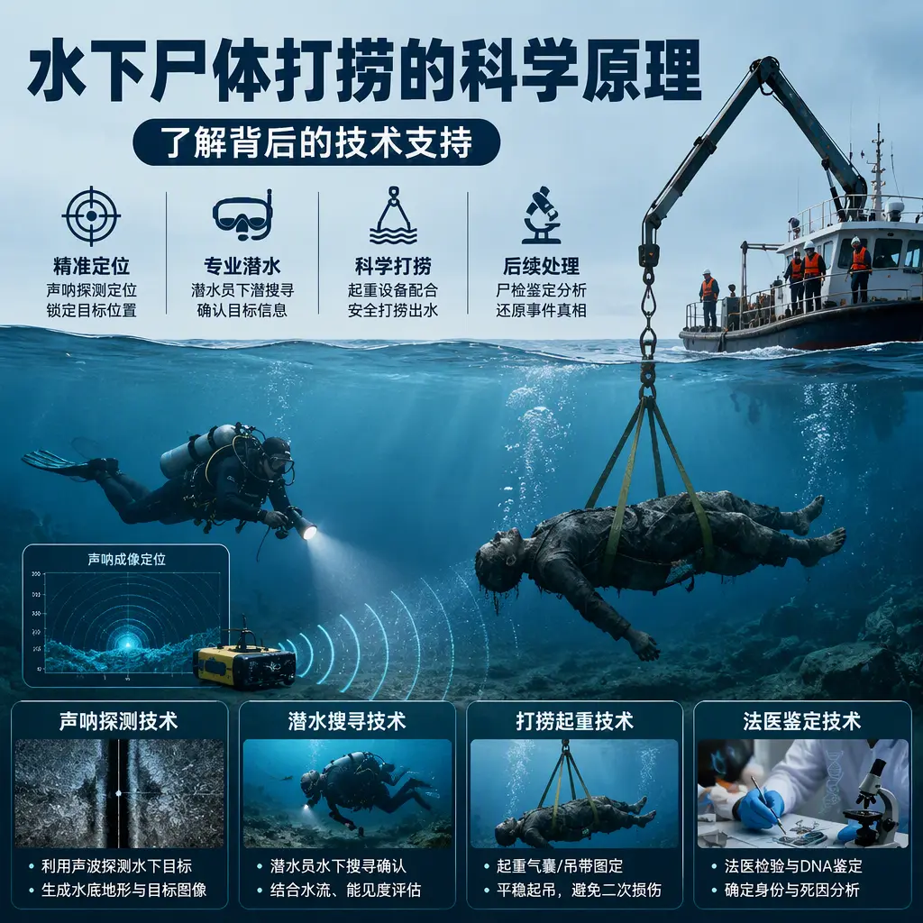 苏州水下尸体打捞的科学原理，了解背后的技术支持
